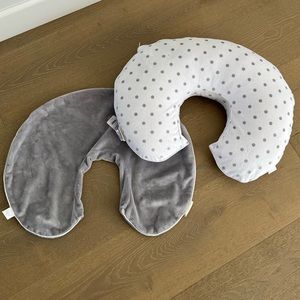 Boppy Nursing Pillow and two covers